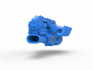Engine 2 V8 Version 3 Scale 1 to 25 3D Print Model