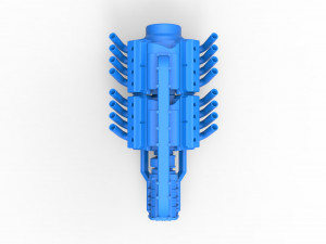 Engine 2 V8 Version 3 Scale 1 to 25 3D Print Model