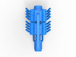 Engine 2 V8 Version 3 Scale 1 to 25 3D Print Model