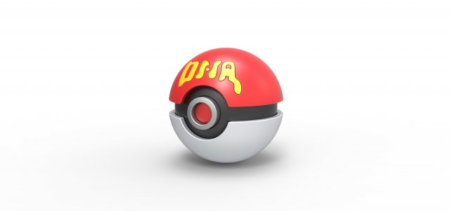 DNA ball 3D 프린트 모델 .c4d .max .obj .3ds .fbx .stl .blend 
