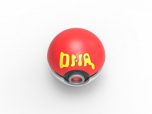 DNA ball 3D 프린트 모델