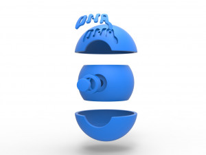 DNA ball 3D 프린트 모델