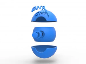 DNA ball 3D Print Model
