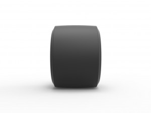Wheel from Asphalt Modified stock car Version 2 Scale 1 to 25 3D-printmodel
