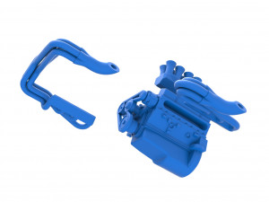 Engine V8 for Supermodified race car Scale 1 to 25 3D Принт Модель