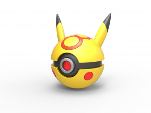 Pikachu evil version orb 3D प्रिंट मॉडल