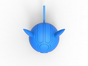 Pikachu evil version orb 3D-Druckmodell