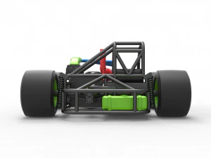 Concept crazy kart Scale 1 to 25 3D Print Model