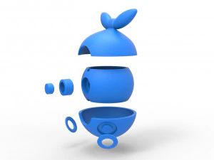 Makuhita orb 3D Print Model