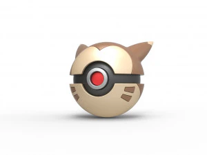 Furret bol 3D printmodel