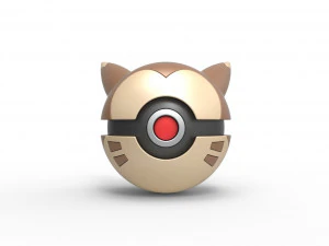 Furret bol 3D printmodel