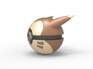 Furret bol 3D printmodel