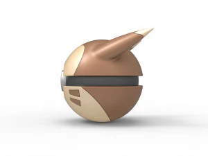 Furret bol 3D printmodel