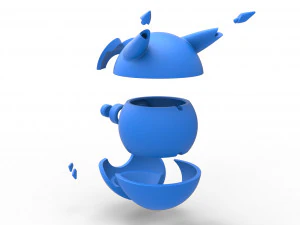 Furret bol 3D printmodel