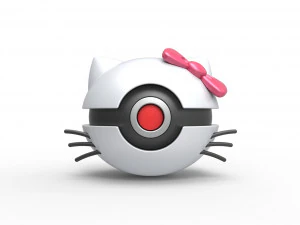 Kitty orb 3D Print Model