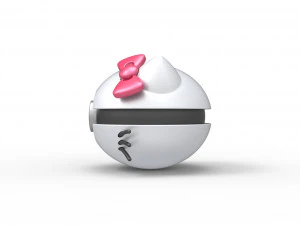 Kitty orb 3D Print Model