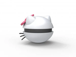 Kitty orb 3D Print Model