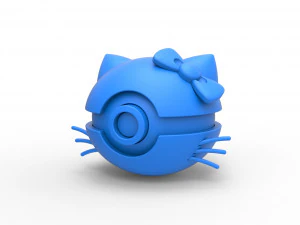 Kitty orb 3D Print Model