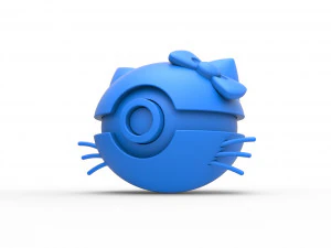Kitty orb 3D Print Model