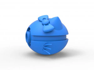 Kitty orb 3D Print Model