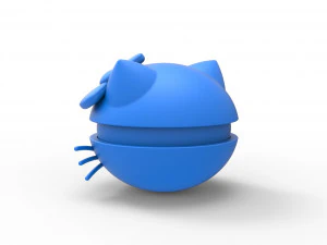 Kitty orb 3D Print Model