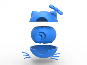 Kitty orb 3D Print Model