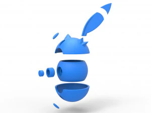 Orbe Sneasel Modelo de Impressão 3D
