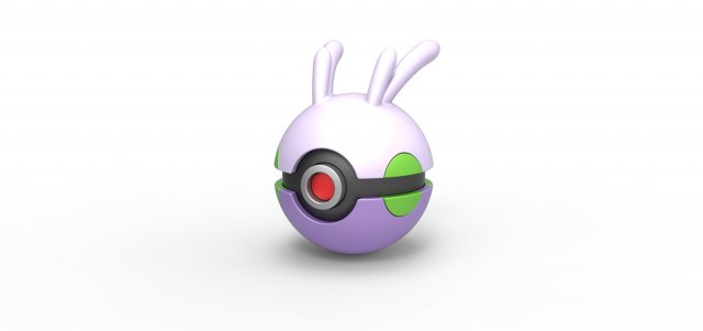Goomy orb 3D 프린트 모델 .c4d .max .obj .3ds .fbx .stl .blend 