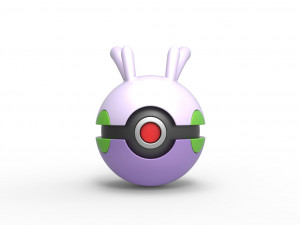 Goomy orb 3D 프린트 모델