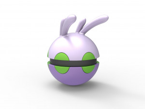 Goomy orb 3D 프린트 모델