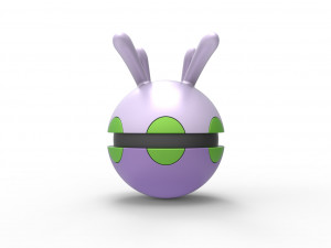 Goomy orb 3D 프린트 모델