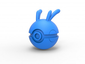 Goomy orb 3D 프린트 모델