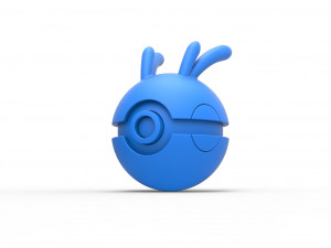 Goomy orb 3D 프린트 모델