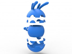 Goomy orb 3D 프린트 모델