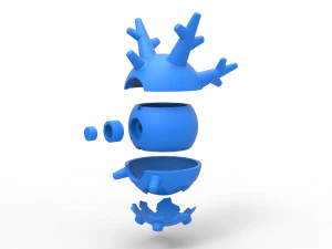 Corsola orb 3D Print Model