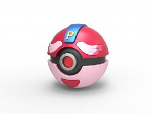 PIA Chansey Ball 3D Print Model