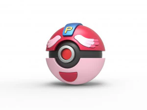 PIA Chansey Ball 3D Print Model
