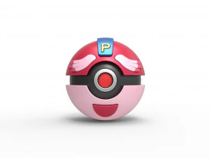 PIA Chansey Ball 3D Print Model