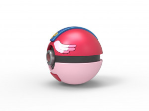 PIA Chansey Ball 3Dプリントモデル