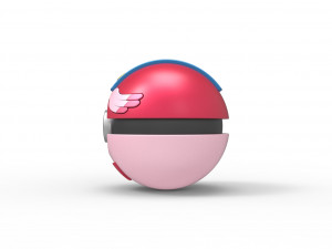 PIA Chansey Ball 3Dプリントモデル