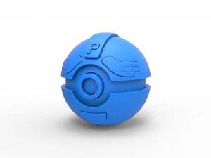 PIA Chansey Ball 3D Print Model