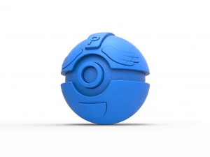 PIA Chansey Ball 3D Print Model