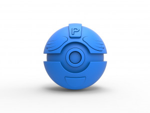PIA Chansey Ball 3Dプリントモデル