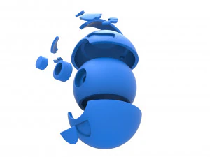 PIA Chansey Ball 3D Print Model