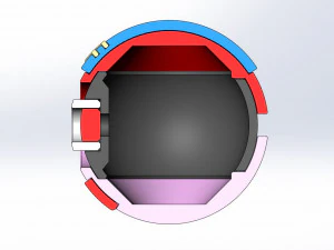 PIA Chansey Ball 3D Print Model