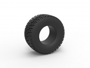 Offroad tire 65 Scale 1 to 25 3D Baskı Modeli