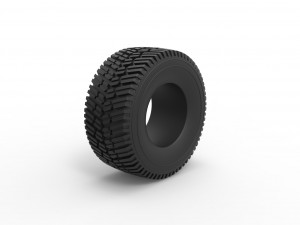 Offroad tire 65 Scale 1 to 25 3D Baskı Modeli