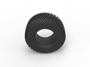 Offroad tire 65 Scale 1 to 25 3D Baskı Modeli