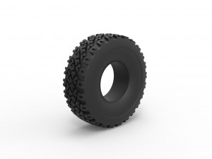 Offroad tire 68 Scale 1 to 25 3Dプリントモデル