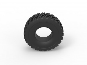 Offroad tire 68 Scale 1 to 25 3Dプリントモデル